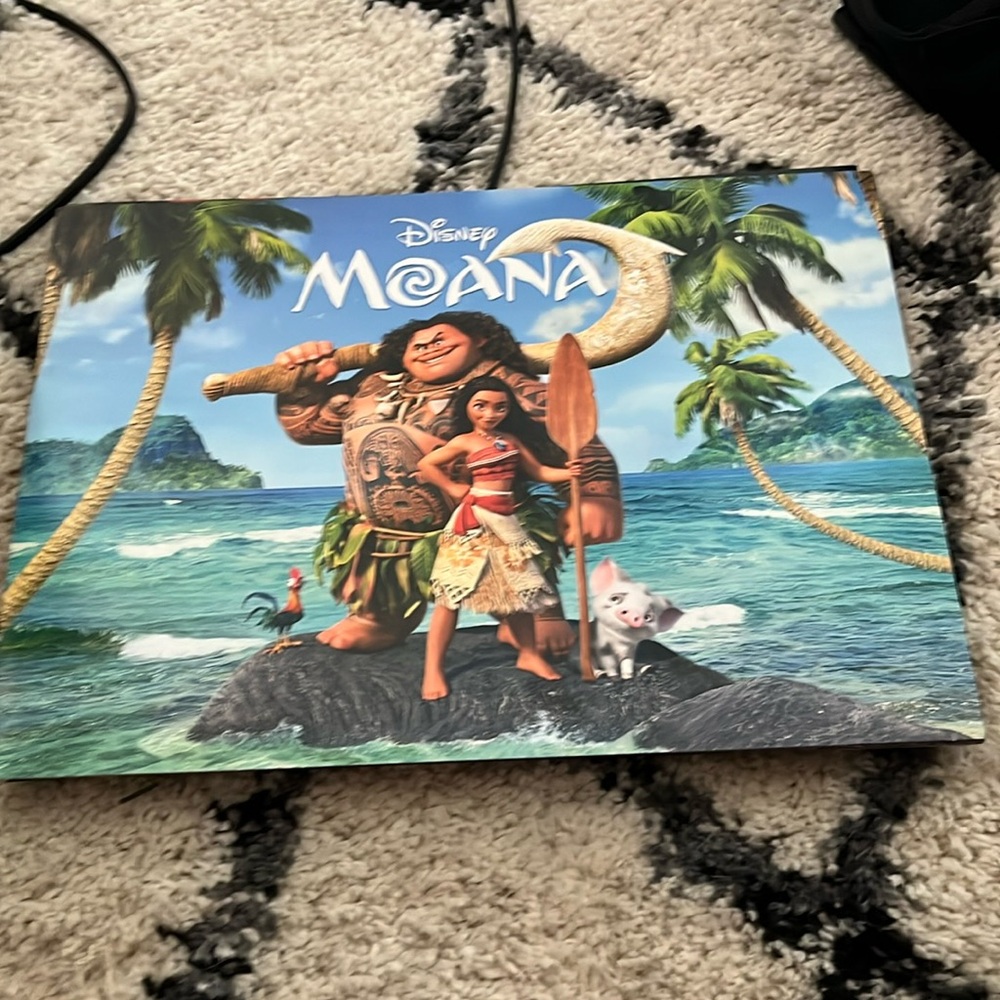 Disney Moana  lithographs set